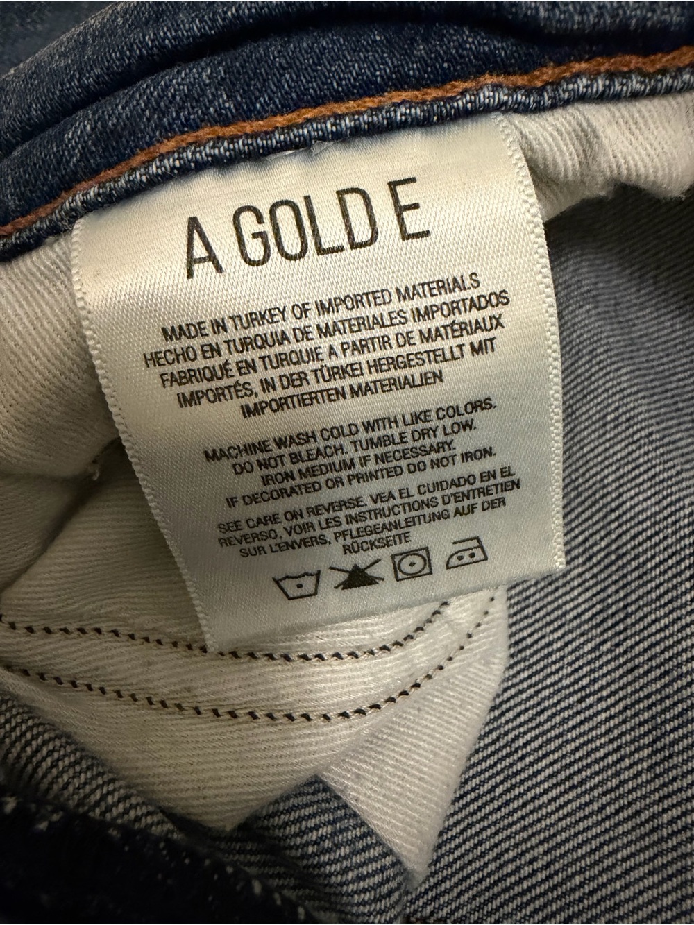 AGOLDE Riley High Rise Jean- size 29 - Picture 8 of 8